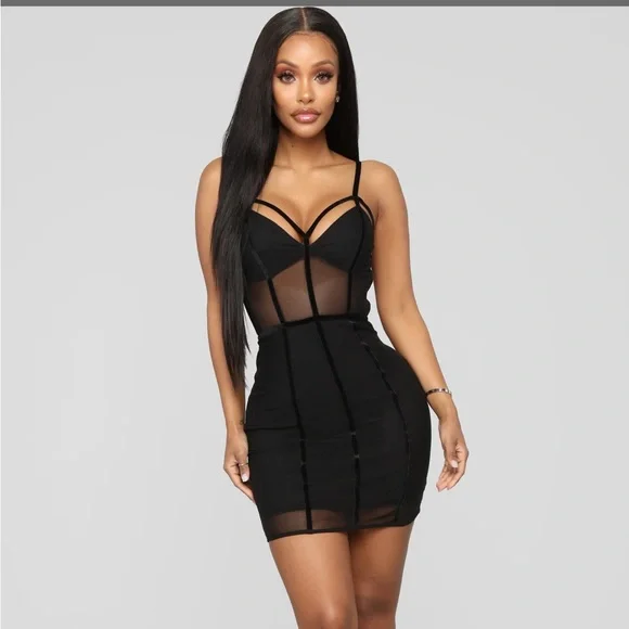 slim fit dress slacks Mesh Long Sleeve Contrast Stitch Maxi Dress